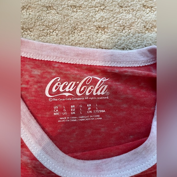 Coke cropped t-Shirt. Worn twice. - Picture 2 of 2